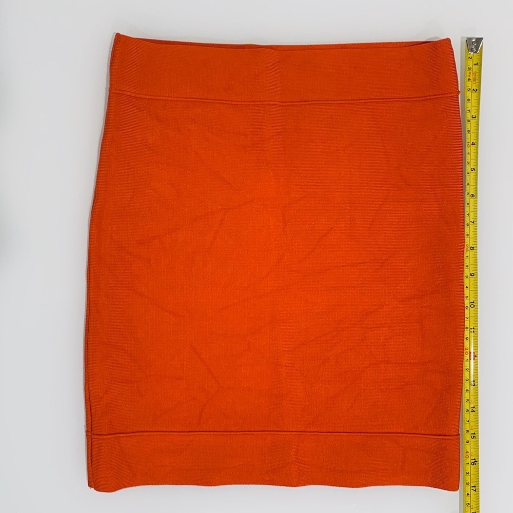 BCBG Maxazria Orange Mini Skirt/ Fall Skirt